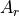 A_{r}